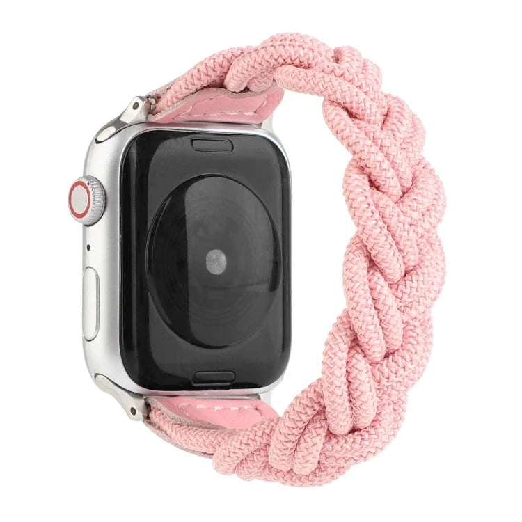 Elastisches, gewebtes Armband für Apple Watch Series 6 &amp; SE &amp; 5 &amp; 4 (44 mm) / 3 &amp; 2 &amp; 1 (42 mm, 160 mm)