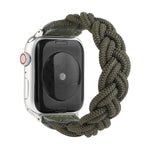 Elastisches, gewebtes Armband für Apple Watch Series 6 &amp; SE &amp; 5 &amp; 4 (44 mm) / 3 &amp; 2 &amp; 1 (42 mm, 160 mm)