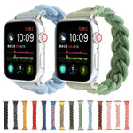 Elastisches, gewebtes Armband für Apple Watch Series 6 &amp; SE &amp; 5 &amp; 4 (44 mm) / 3 &amp; 2 &amp; 1 (42 mm, 160 mm)