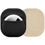 XDcase Elastische Stoff Rückseitig Klebendes Karten-Design Schutzhülle, Für AirTag 2. Gen / 1. Gen