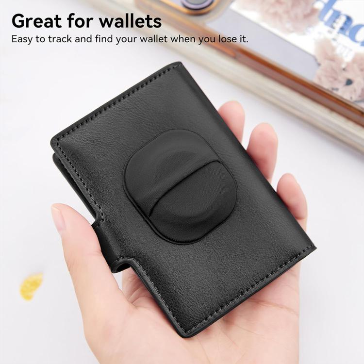 XDcase Elastische Stoff Rückseitig Klebendes Karten-Design Schutzhülle, Für AirTag 2. Gen / 1. Gen