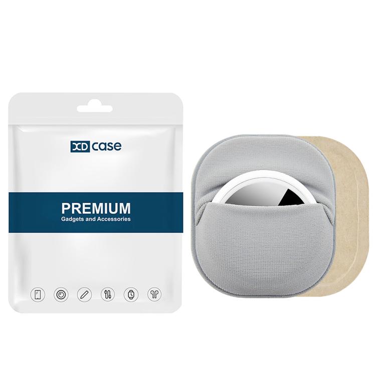XDcase Elastische Stoff Rückseitig Klebendes Karten-Design Schutzhülle, Für AirTag 2. Gen / 1. Gen