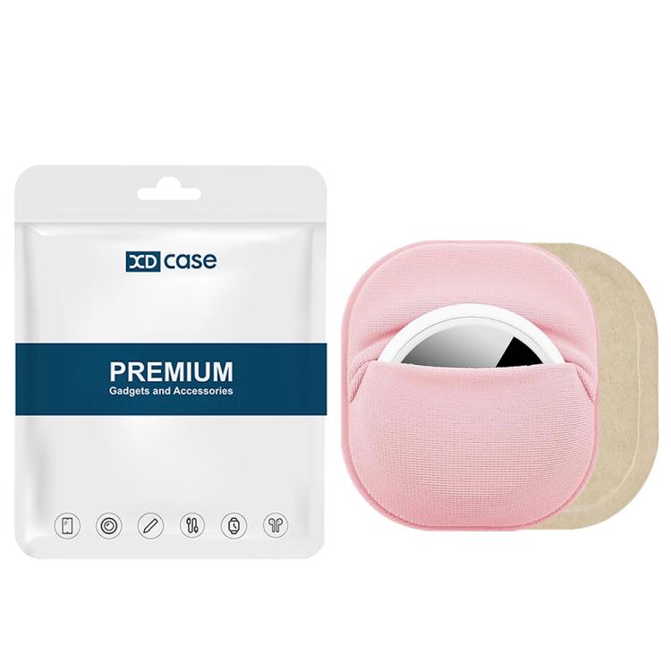 XDcase Elastische Stoff Rückseitig Klebendes Karten-Design Schutzhülle, Für AirTag 2. Gen / 1. Gen