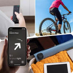 XDcase Elastische Stoff Rückseitig Klebendes Karten-Design Schutzhülle, Für AirTag 2. Gen / 1. Gen