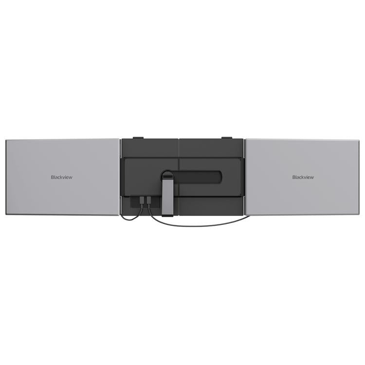 Blackview DCM8 15,3 Zoll Dual-Display Tragbare Laptop-LCD-Monitore Bildschirmverlängerung mit Ständer, DCM8