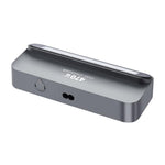 YMX-LCD470W 470W 3xType-C und 2xUSB GaN Smart Digital Display Multifunktionsladegerät mit Type-C einziehbarem Kabel, AU-Stecker, EU-Stecker, UK-Stecker, US-Stecker