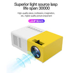 J9 1920x1080P 15 ANSI Tragbarer Heimkino Mini LED HD Digitalprojektor, Basisversion, EU-Stecker, US-Stecker, UK-Stecker, AU-Stecker