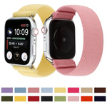 Silikon-Ersatzarmband in Unifarben, passend für Apple Watch Series 7 (41 mm), 6, SE, 5 und 4 (40 mm) sowie für Apple Watch Series 7 (45 mm), 6, SE, 5 und 4 (44 mm).