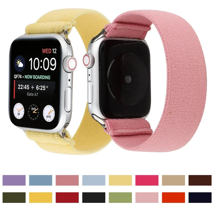 Silikon-Ersatzarmband in Unifarben, passend für Apple Watch Series 7 (41 mm), 6, SE, 5 und 4 (40 mm) sowie für Apple Watch Series 7 (45 mm), 6, SE, 5 und 4 (44 mm).