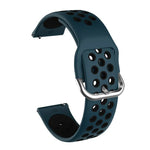 Zweifarbiges Silikon-Ersatzarmband für Samsung Galaxy Watch Active2 44 mm