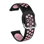 Zweifarbiges Silikon-Ersatzarmband für Samsung Galaxy Watch Active2 44 mm