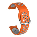 Zweifarbiges Silikon-Ersatzarmband für Samsung Galaxy Watch Active2 44 mm