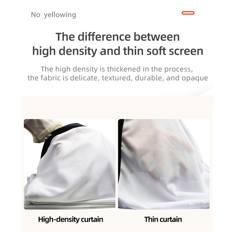 Einfache faltbare Hochdichte Polyester Projektorleinwand, 60 Zoll (4:3) Projektionsfläche: 120x90cm, 72 Zoll (16:9) Projektionsfläche: 159x90cm, 72 Zoll (4:3) Projektionsfläche: 146x110cm, 84 Zoll (16:9) Projektionsfläche: 186x105cm