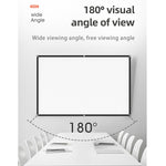 Einfache faltbare Hochdichte Polyester Projektorleinwand, Größe: 60 Zoll (16:9) Projektionsfläche: 132x75cm, 60 Zoll (16:9) Projektionsfläche: 132x75c