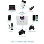 Q2 LED 1080P Mini Tragbarer Projektor Kinderprojektor, EU-Stecker, US-Stecker, UK-Stecker, AU-Stecker