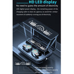 M18 Bluetooth 5.1 LED-Display Wasserdichter kabelloser Bluetooth-Kopfhörer mit Ladebox, M18