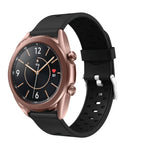 Silikon-Ersatzarmband mit drei Löchern für Samsung Galaxy Watch 3 (41 mm), passend für Samsung Galaxy Watch 3 (41 mm)
