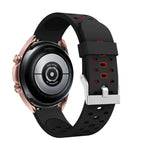 Silikon-Ersatzarmband mit drei Löchern für Samsung Galaxy Watch 3 (41 mm), passend für Samsung Galaxy Watch 3 (41 mm)