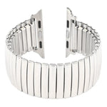 Elastisches Aluminium-Uhrenarmband, für Apple Watch Series 7 41mm / 6 & SE & 5 & 4 40mm / 3 & 2 & 1 38mm, für Apple Watch Series 8&7 41mm / SE 2&6&SE&5&4 40mm / 3&2&1 38mm, für Apple Watch Ultra 49mm / Series 8&7 45mm / SE 2&6&SE&5&4 44mm / 3&2&1 42mm