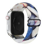Armbanduhr mit Schnalle im Ethno-Stil für Apple Watch Series 6, SE, 5 und 4 (40 mm) sowie für Apple Watch Series 7 (41 mm), 6, SE, 5 und 4 (40 mm) und 3, 2 und 1 (38 mm).