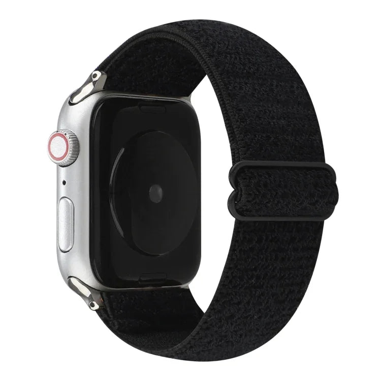 Einfarbiges Nylon-Armband für Apple Watch Series 6, SE, 5 und 4 (40 mm) / 3, 2 und 1 (38 mm), für Apple Watch Series 7 (41 mm) / 6, SE, 5 und 4 (40 mm) / 3, 2 und 1 (38 mm)