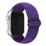 Einfarbiges Nylon-Armband für Apple Watch Series 6, SE, 5 und 4 (40 mm) / 3, 2 und 1 (38 mm), für Apple Watch Series 7 (41 mm) / 6, SE, 5 und 4 (40 mm) / 3, 2 und 1 (38 mm)