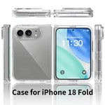 Scratch-proof Acrylic 2.0mm Crystal Phone Case, For iPhone Duo