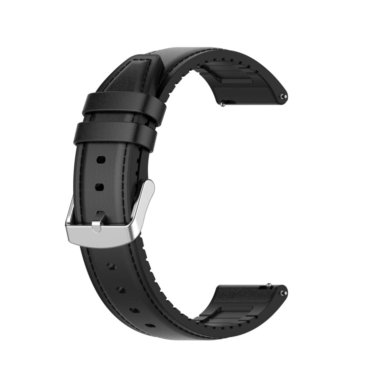 22mm Silicone Leather Replacement Strap Watchband for Huawei Watch GT 2 Pro, For Huawei Watch GT 2 Pro