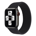 Silikonarmband mit einlagigem Webmuster für Apple Watch Series 6 &amp; SE &amp; 5 &amp; 4 (40 mm) / 3 &amp; 2 &amp; 1 (38 mm), Größen S, M, L