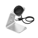 Universeller magnetischer Ladehalter aus Aluminiumlegierung mit Chipschutz für Samsung R800 / Galaxy Watch, unterstützt Schnellladen, für Samsung R800