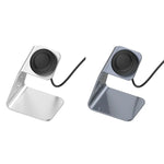 Universeller magnetischer Ladehalter aus Aluminiumlegierung mit Chipschutz für Samsung R800 / Galaxy Watch, unterstützt Schnellladen, für Samsung R800