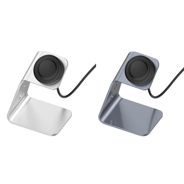 Universeller magnetischer Ladehalter aus Aluminiumlegierung mit Chipschutz für Samsung R800 / Galaxy Watch, unterstützt Schnellladen, für Samsung R800