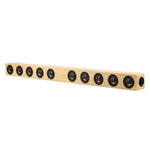 D90 Subwoofer, kabelloser Bluetooth 4.2 Lautsprecher aus Holz mit Fernbedienung, unterstützt TF-Karte & 3,5mm AUX, Koaxial- & Glasfaser- & U-Disk-Anschluss, D90+ Subwoofer