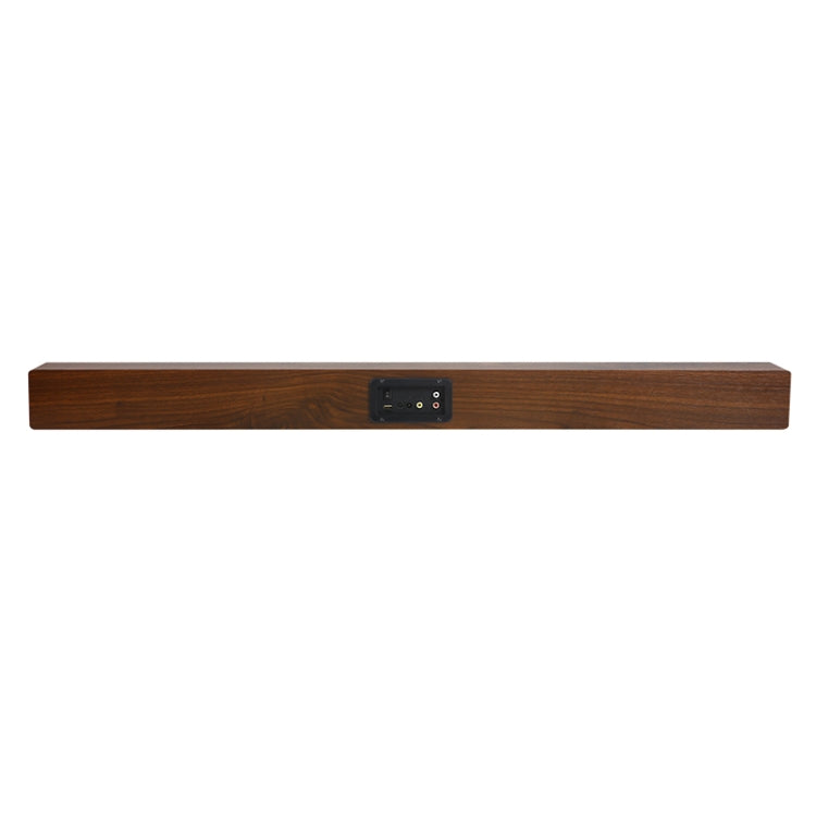 D90 Subwoofer, kabelloser Bluetooth 4.2 Lautsprecher aus Holz mit Fernbedienung, unterstützt TF-Karte & 3,5mm AUX, Koaxial- & Glasfaser- & U-Disk-Anschluss, D90+ Subwoofer