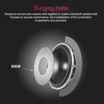 D90 Subwoofer, kabelloser Bluetooth 4.2 Lautsprecher aus Holz mit Fernbedienung, unterstützt TF-Karte & 3,5mm AUX, Koaxial- & Glasfaser- & U-Disk-Anschluss, D90+ Subwoofer