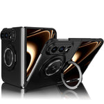 Rotation Holder Foldable Magnetic PC Phone Case, For iPhone Duo
