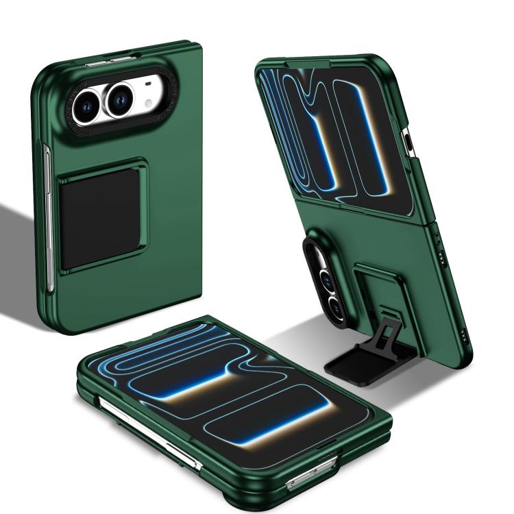 Three-dimensional Folding Holder PC Phone Case, For iPhone Duo
