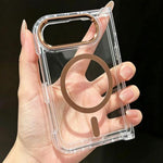 Acrylic Transparent Magnetic Phone Case, For iPhone Duo
