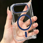 Acrylic Transparent Magnetic Phone Case, For iPhone Duo