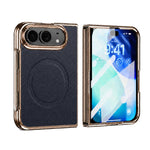 Litchi Texture Magnetic Integrated Film Phone Case, For iPhone Duo