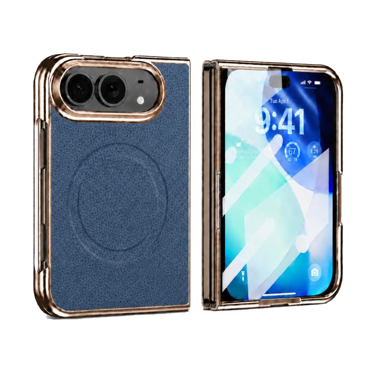 Litchi Texture Magnetic Integrated Film Phone Case, For iPhone Duo