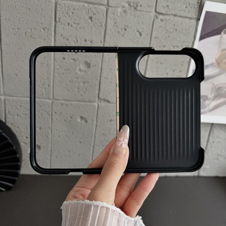 Fiber Texture Fine Circle Magnetic Phone Case, For iPhone Duo