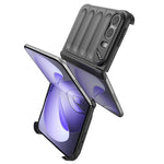 Magic Shield Camera Lens Holder Foldable PC Shockproof Phone Case, For iPhone Duo