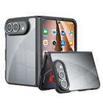 Armor Big Pore PC Hybrid TPU Phone Case, For iPhone Duo