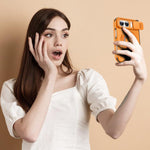 Sliding Camshield Ring Holder Phone Case, For iPhone Duo