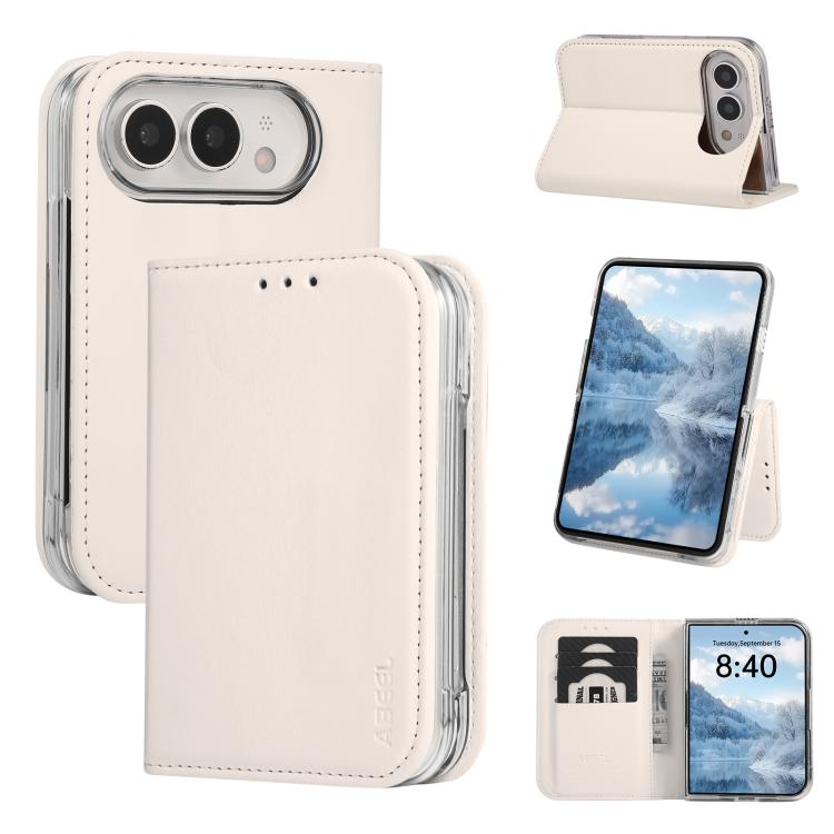 ABEEL RFID Magnetic Flip Leather Phone Case, For iPhone Duo