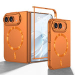 GKK Integrated Ultra-thin Full Coverage CD Pattern Magnetic Phone Case, For iPhone Duo