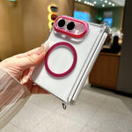 Side Buckle Hinge Magnetic Phone Case, For iPhone Duo