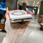 Side Buckle Hinge Rotating Holder Magnetic Phone Case, For iPhone Duo