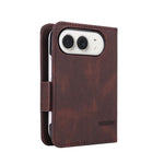 Magnetic Clasp Leather Phone Case, For iPhone Duo
